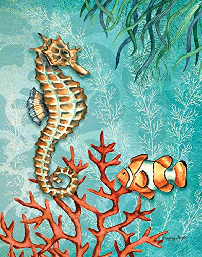 Amazon.co.jp: Sea Lifeターコイズとオレンジunder the ocean fish