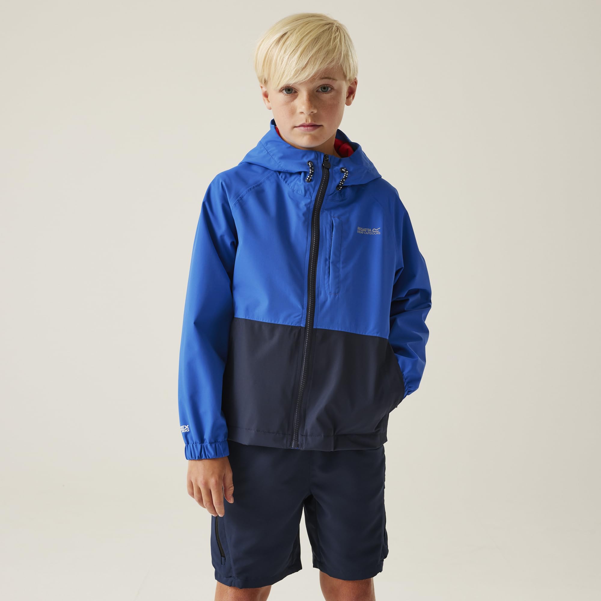 Regatta Kids Hanleigh Ii Jackets Waterproof Shell Chubasquero Unisex niños (Pack de 1)
