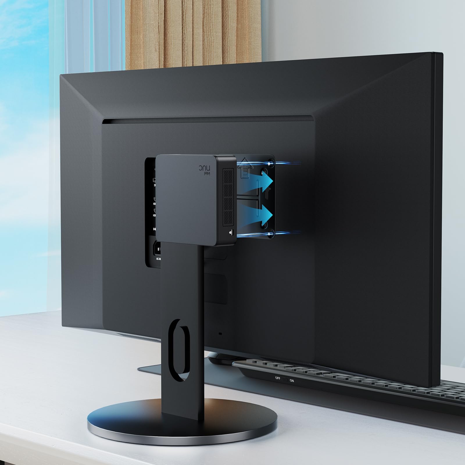 Intel NUC 13 Pro Arena Canyon Slim Mini-PC, i5-1340P, sin RAM, sin SSD, sin Sistema operativo, Ideal para Negocios y teletrabajo, con Soporte para 8K/Quad-Display, WiFi 6E y Thunderbolt 4