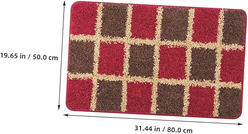 Miniatura 3 de SAFIGLE Super Absorbent Bath Mat Non-Slip Water Absorbing Bathroom Rug for Shower and Entrance Quick Drying Decorative Floor Mat for Home Bathroom
