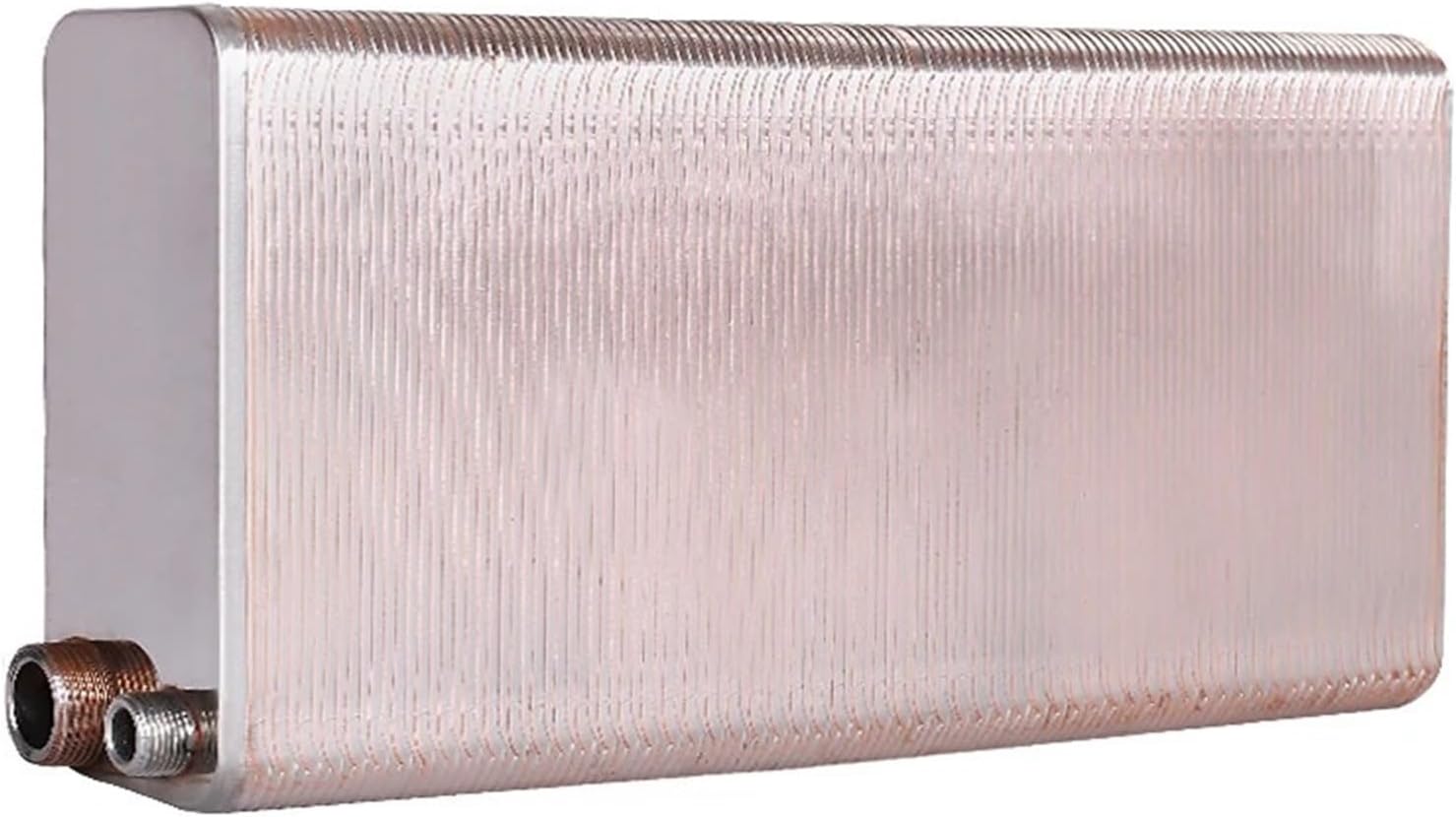 120 Layer Household Plate Heat Exchanger Automatic Exhaust Valve Beer Cooler Stainless Steel Counterweight Cooler(Same side)