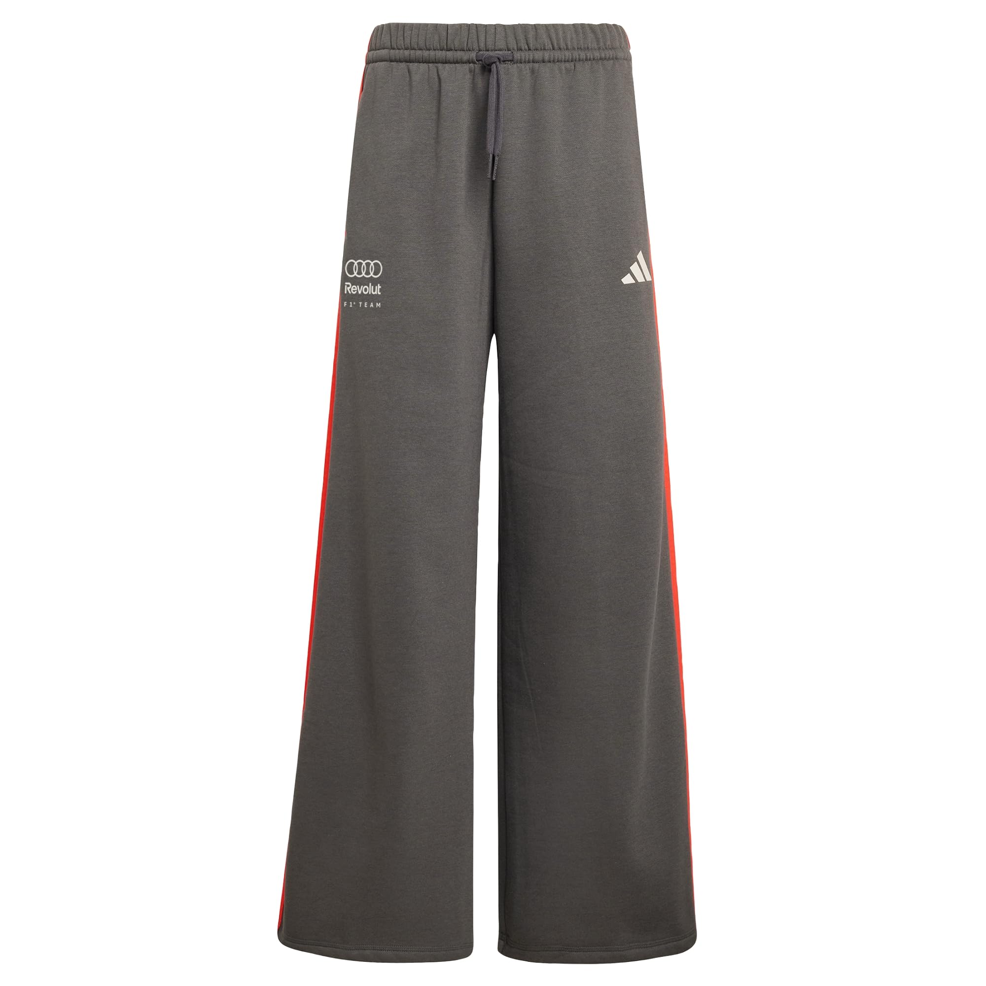 adidas Women's Audi Formula ONE Team DNA Wide Leg Pants, Utility Black, XXL