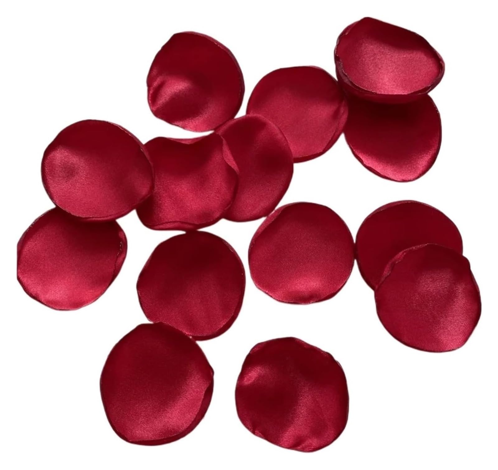 BPABDEITR 200Pcs Artificial Silk Rose Petals Multicolor For Wedding Party Valentine Proposal(Red)