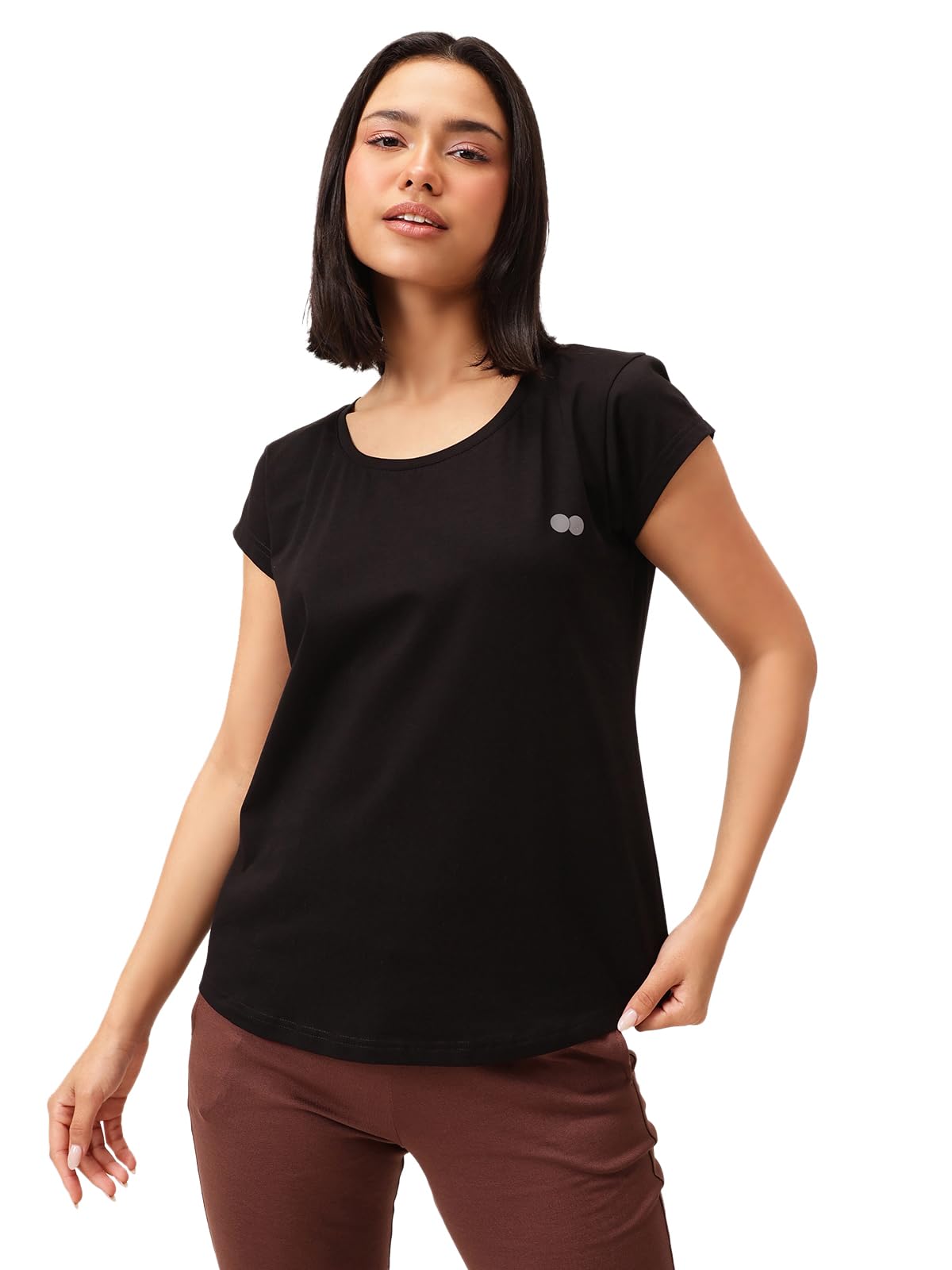 clovia Women's Fitted Active T-Shirt-picture-10