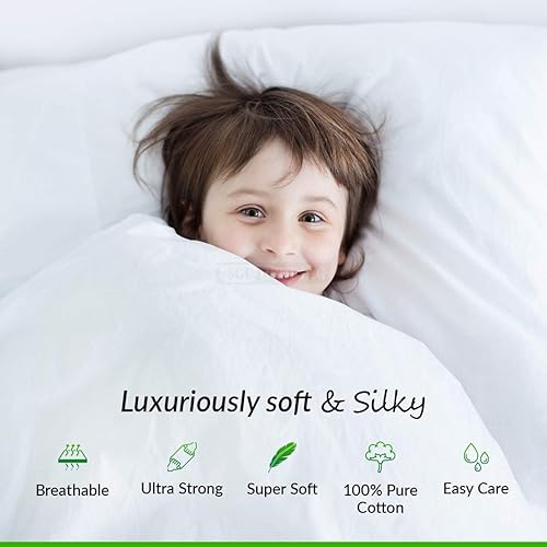 Miniatura 8 de Falda de cama  Falda de cama plisada 100% algodón egipcio de 800 hilos  Fácil ajuste con falda de cama a medida de 16 pulgadas  Tamaño individual