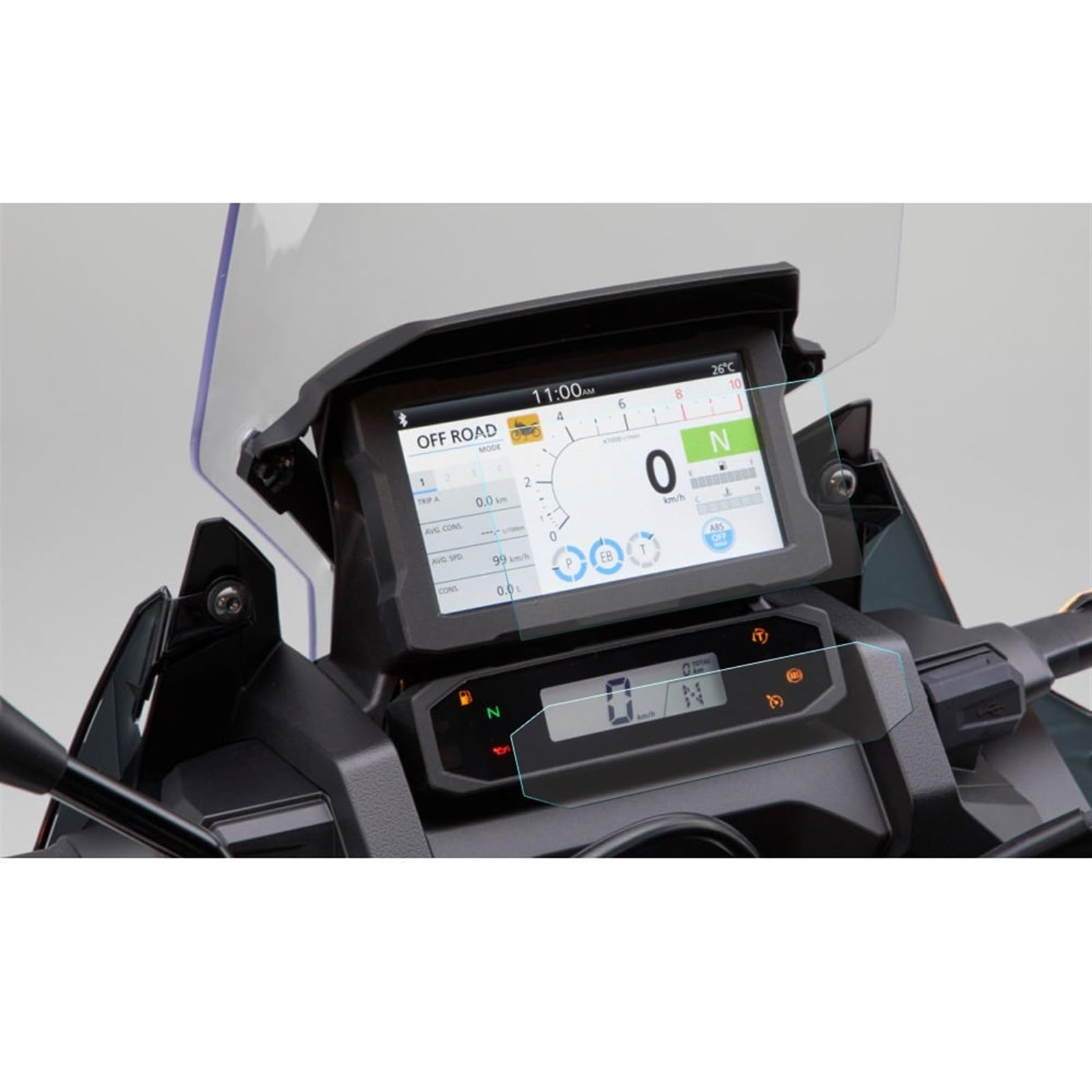 Protezione Faro In Acrilico Per Honda Africa Twin CRF1100L CRF 1100 L Adventure Sports 2020 2021-Coperchio Di Protezione Della Luce Della Testa - Foto 7