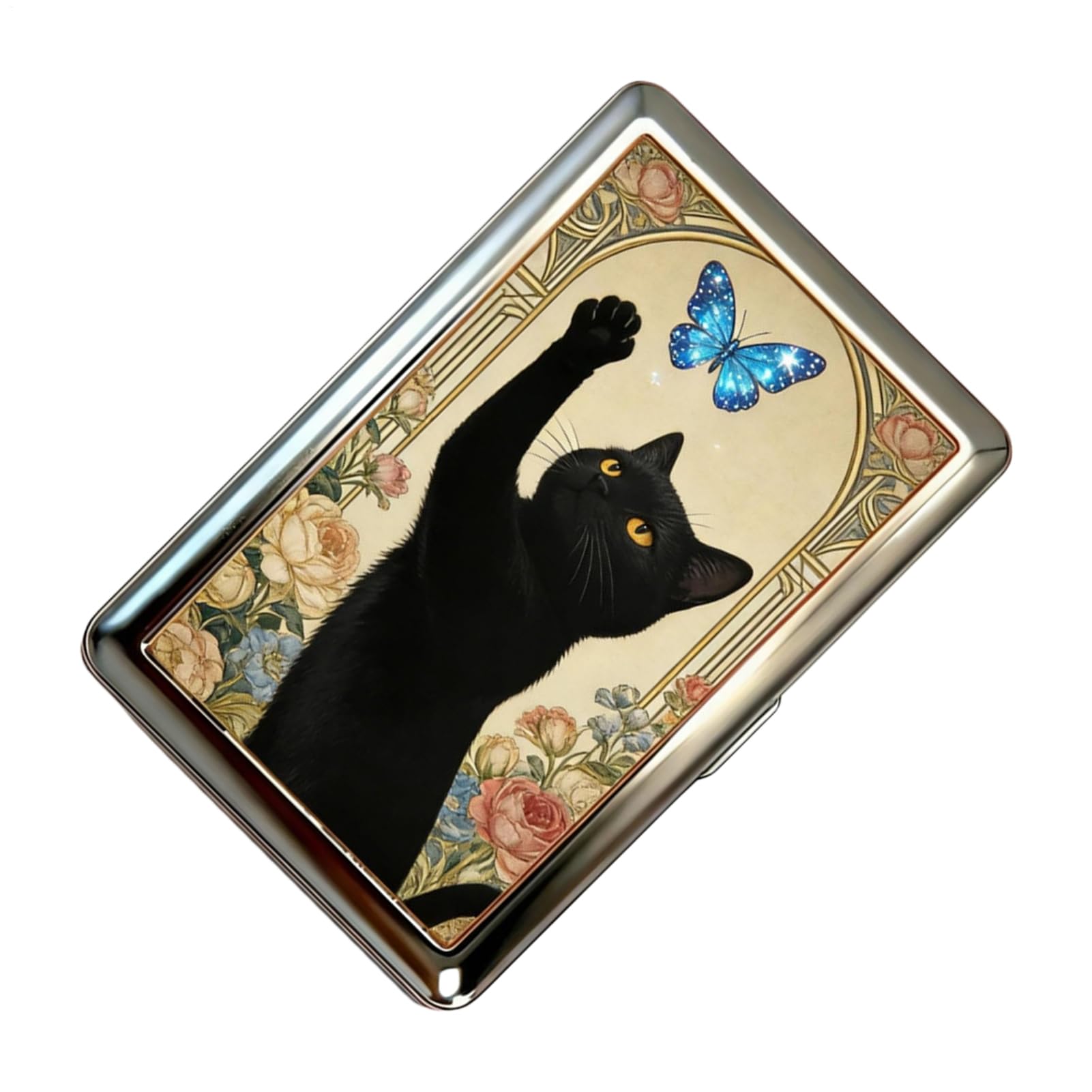 Metal Card Case Signal Blocking Anti-Theft Slim Organizer