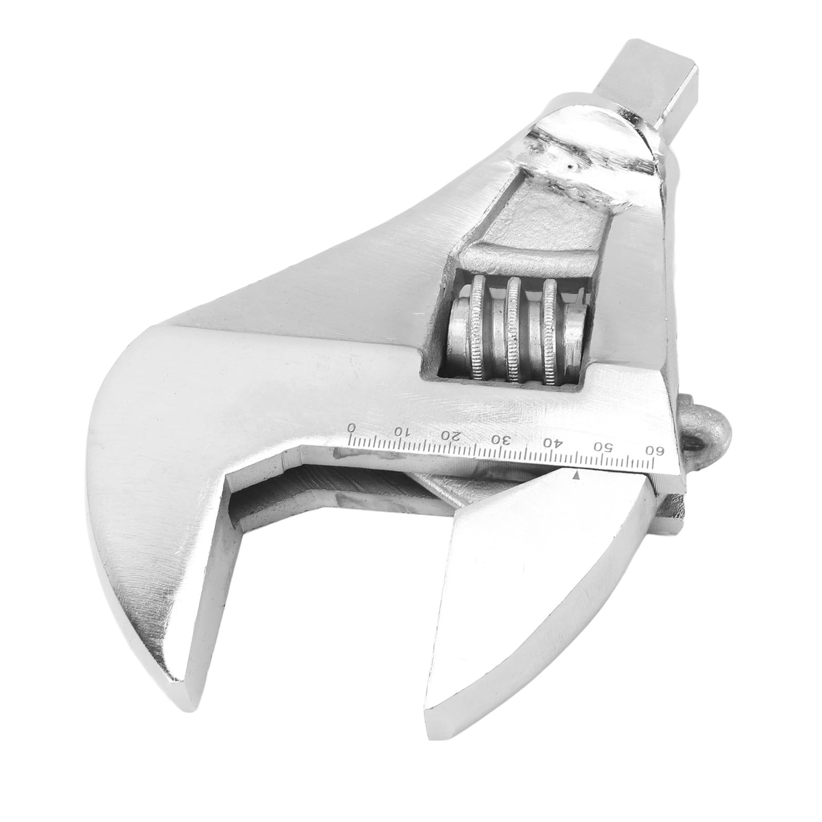 Głowica wymienna klucza nastawnego na klucz skrętny — gniazdo kwadratowe 14 x 18 mm — otwór o średnicy od 0 do 37 mm i od 0 do 1,5 cala — element narzędzia ze stali (0–57 mm / 0–2,2 cala)
