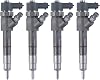 0445110558 04123831 4123831 Common Rail Injector 4-Pack for Deutz TD 3.6 L4 TCD 3.6 L4 Engine