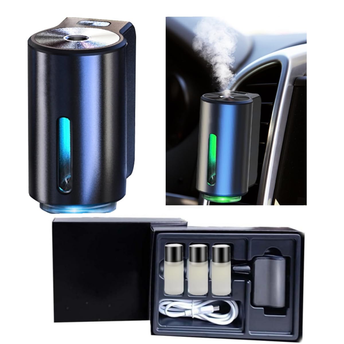 Smart Car Air Freshener, Smart Car Air Freshener with Three Adjustable ...