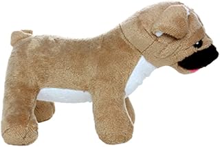 MIGHTY- Farm Junior Pug- Squeaker-Multiple Layers. Made Durable, Strong & Tough. Interactive Play Dog Toy (Tug, Toss & Fetch). Machine Washable & Floats.