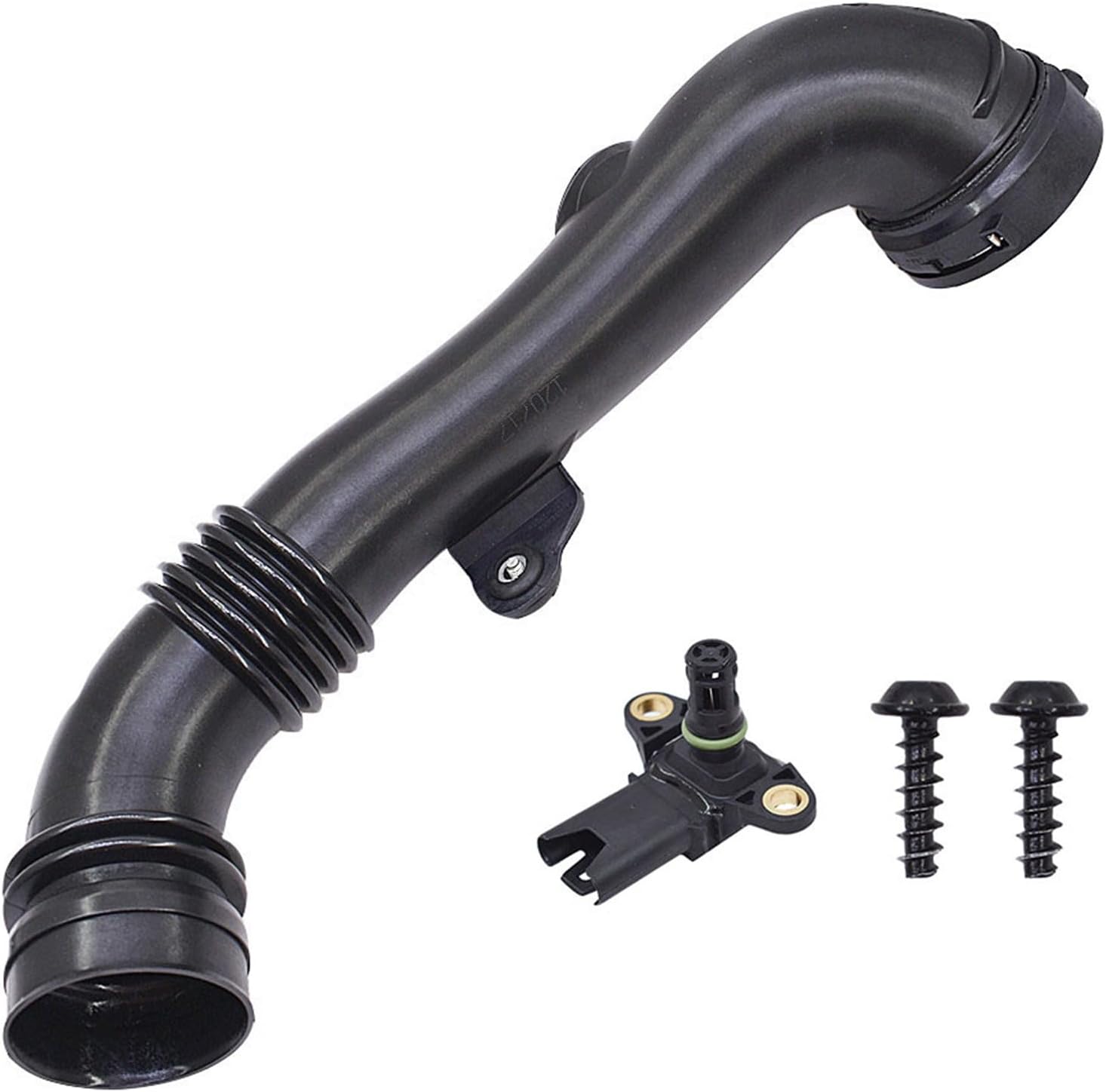 labwork Intake Hose Intercooler Hose to Throttle Housing 13717615026 Replacement for BMW 135i 335i 2011