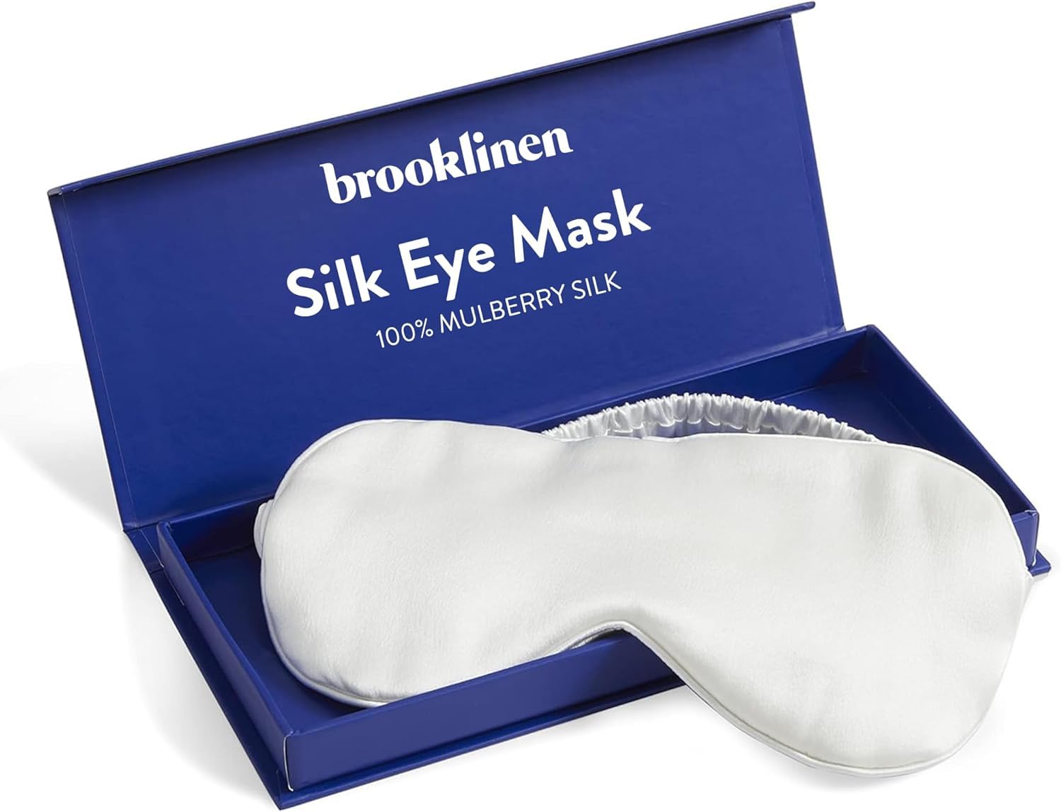 Amazon.com: Brooklinen Silk Eye Mask for Sleeping – Ivory, 100