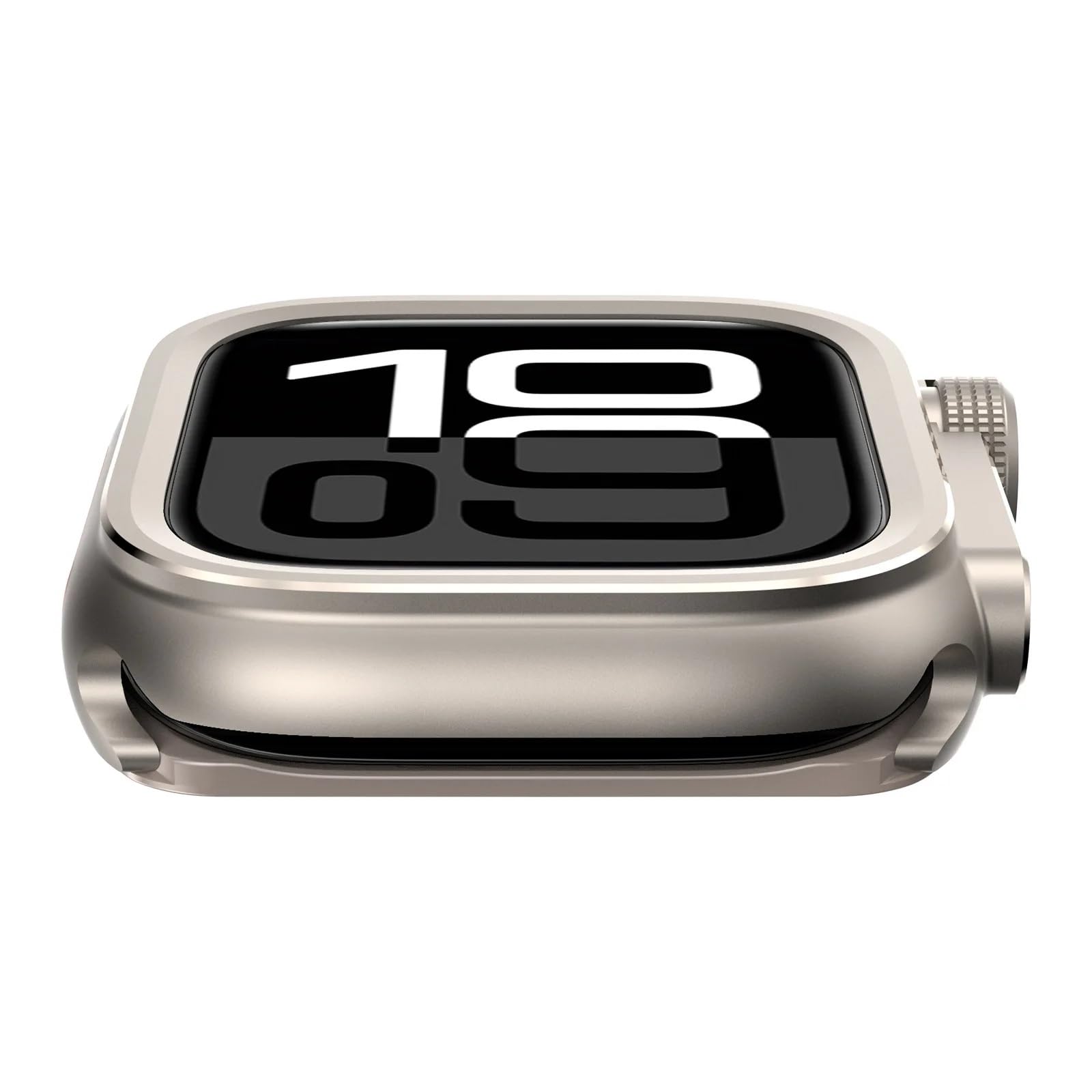 EPANO Custodia protettiva in metallo per Apple Watch 46mm 45mm 44mm Cover protettiva per telaio per iWatch Series 10 9 8 7 6 5 SE Passa a Ultra 2 49mm WatchCase