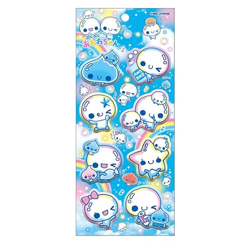 カミオジャパン シール もーっともっちりシール あわわちゃん 229913のサムネイル