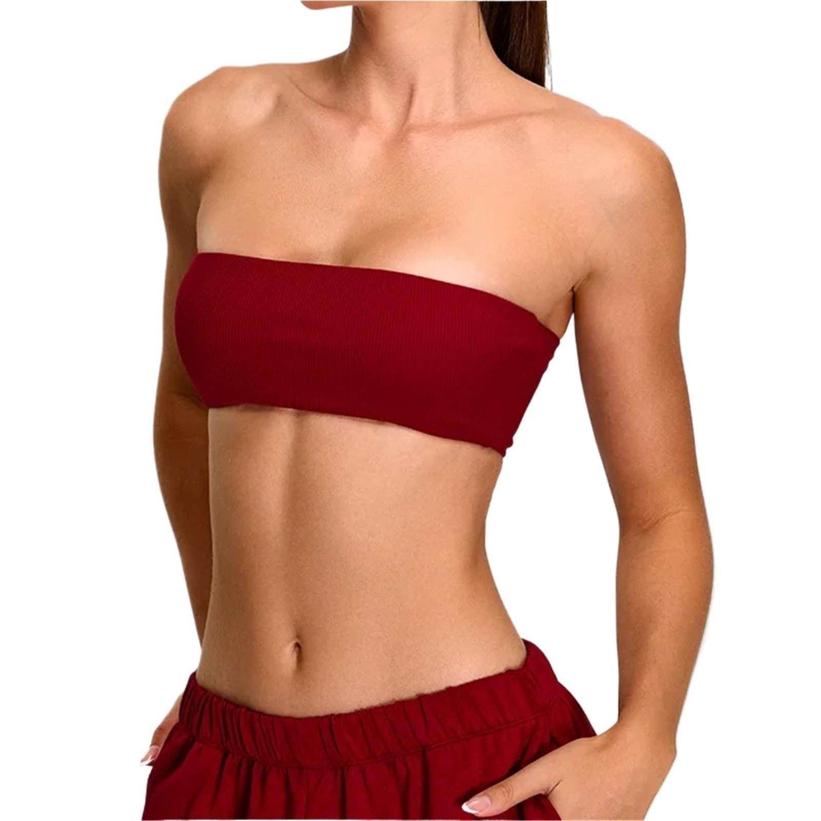 Reggiseno Senza Spalline Reggiseno Sportivo Senza Spalline da Donna, Top Fitness, ad Asciugatura Rapida