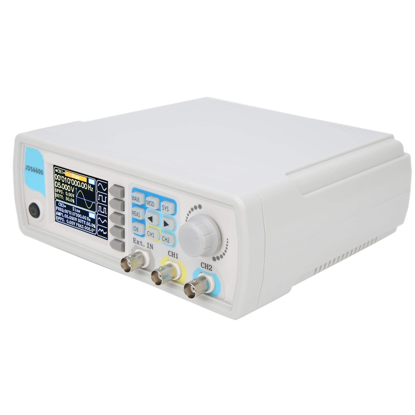 Generatore di segnale DDS a 2 canali AC100‑240V Misuratore di frequenza a forma d'onda arbitraria JDS6600‑40M(EU plug)