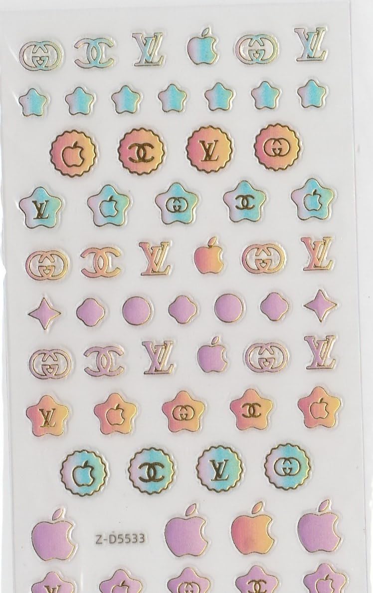 Nail It! 5D Self-Adhesive Nail Art Stickers - Brands D5533-picture-17