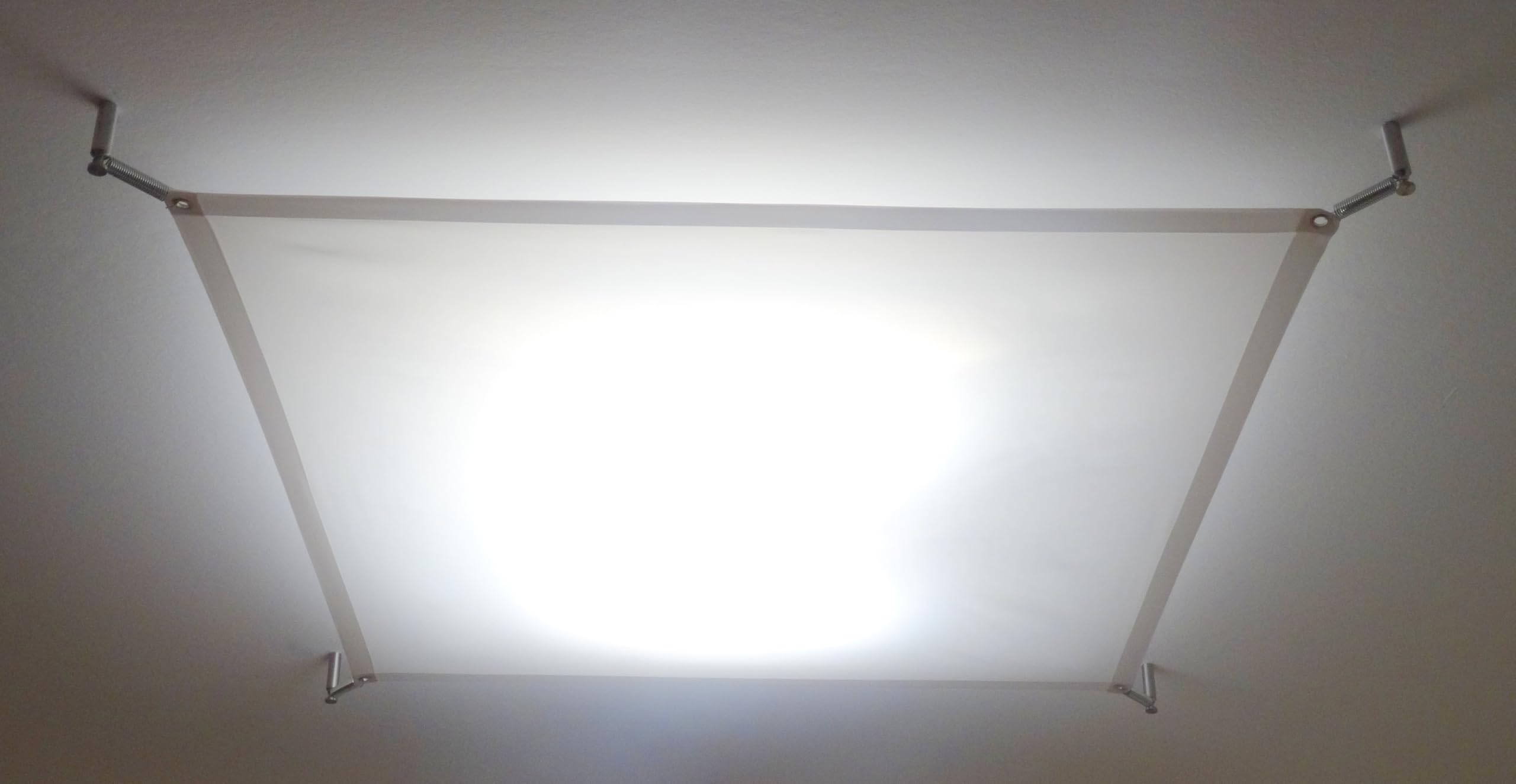 STUDIO LÓŻKA ŚWIETNA BASE 60 x 100 cm. Tekstylne lustro sufitowe do lamp sufitowych LED lampa tekstylna, panel SAIL do LED (czas dostawy 10 dni, bez lampy i zestawu montażowego)