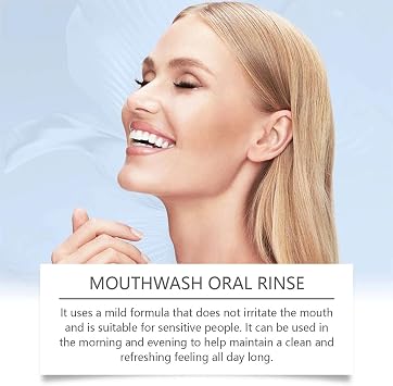 120ml Tonsil Stone Remover & Mouthwash, Oral Rinse for Bad Breath