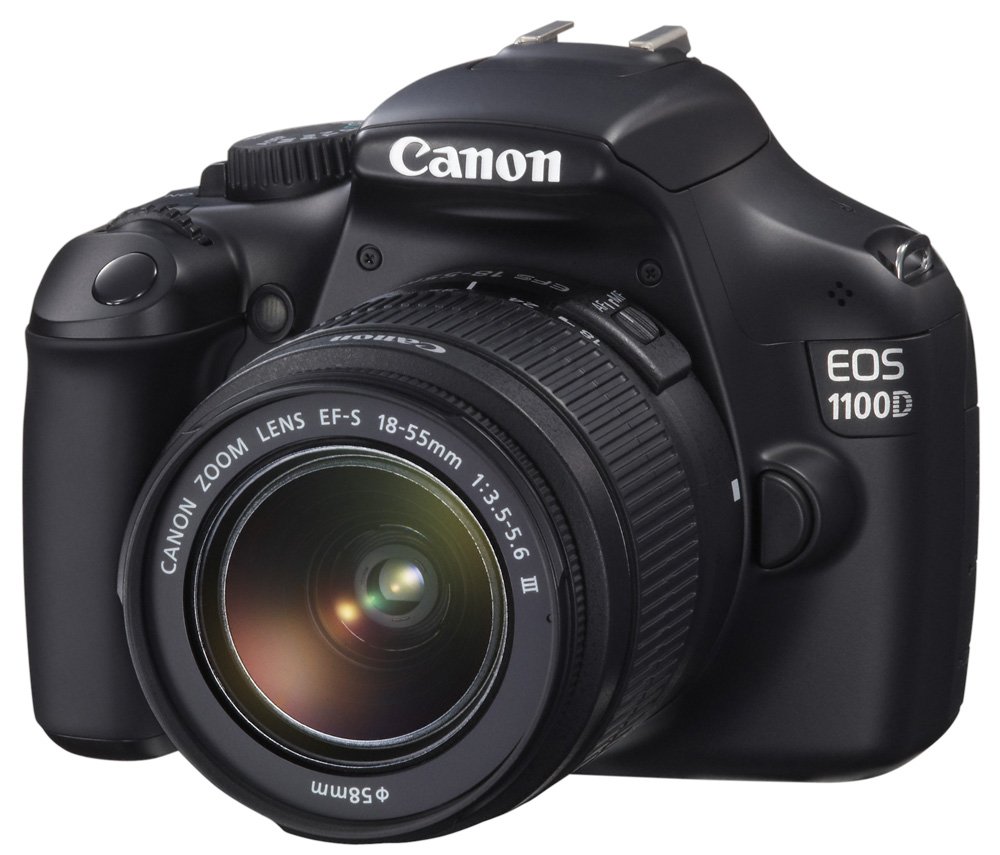 Canon EOS 1100D Reflex Numérique Noir - Appareil Photo Compact D'occasion