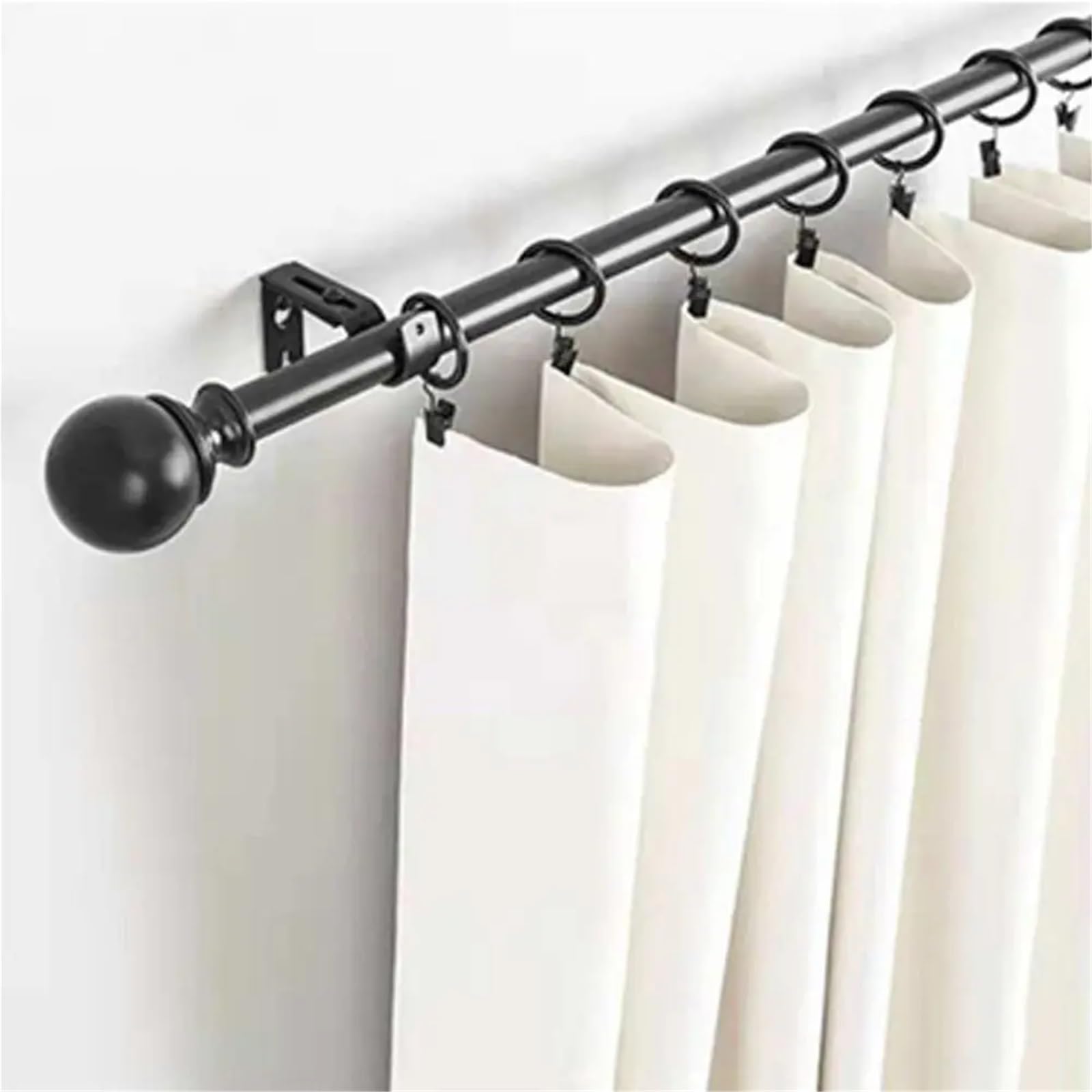 100 clip per tende, in metallo, con clip, antiruggine, per vestiti (ottone anticato)