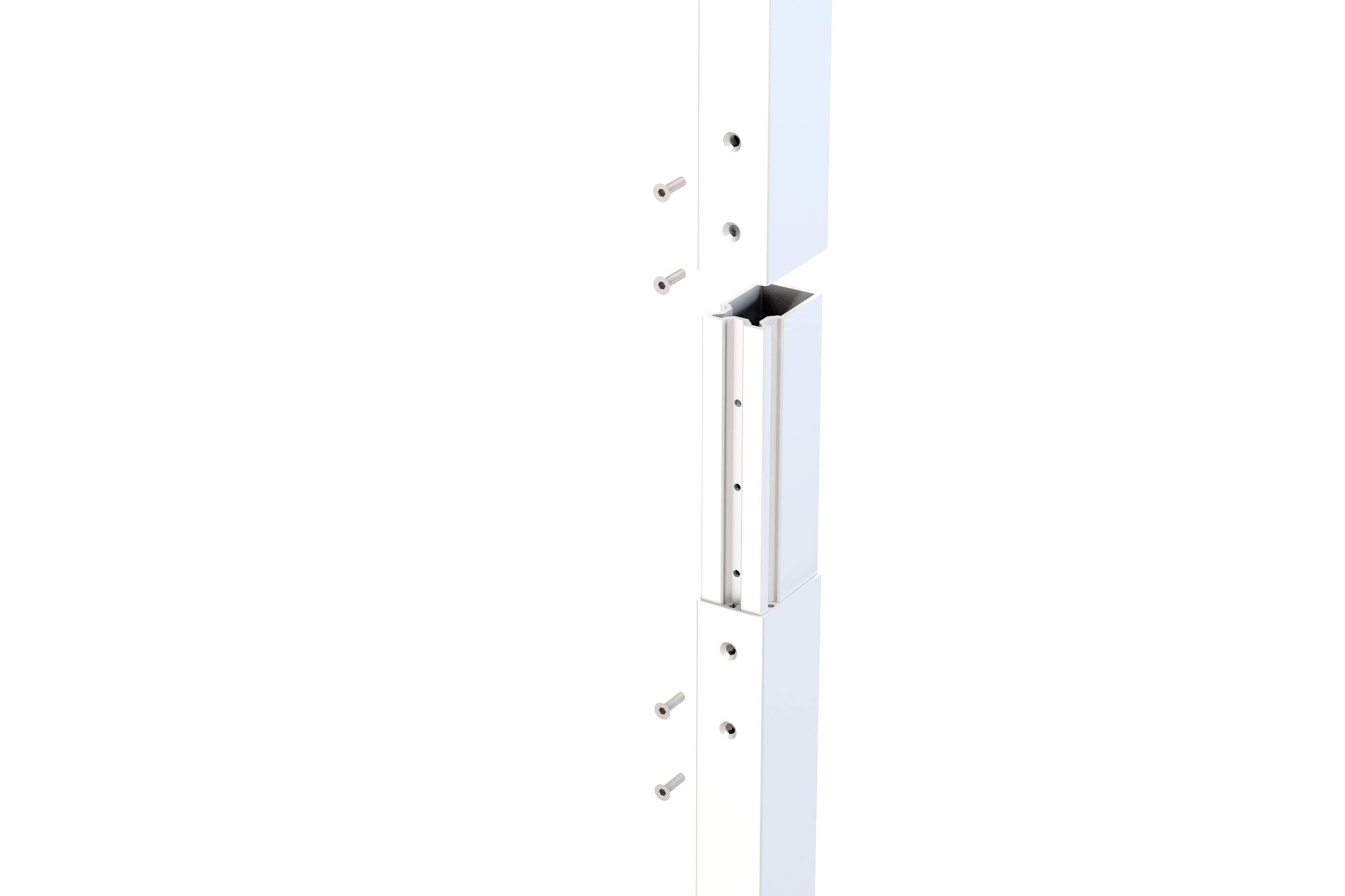 LED Büro Arbeitsplatz Standleuchte Officedesk 80 Watt 4000K Weiß