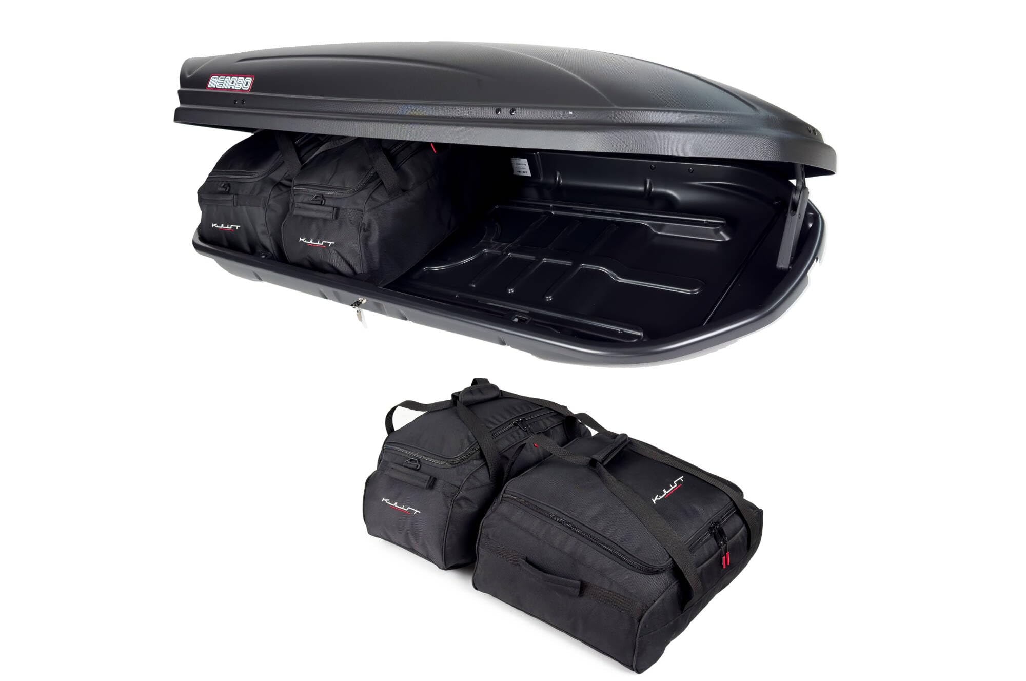 KJUST DACHBOX TASCHEN SET 4STK FÜR MENABO MARATHON 460