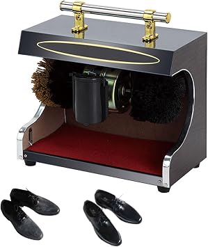 Automatic Shoe Shine Machine,Shoe Polisher,Commercial,Polished Soft Brushes,Automatic Induction,for Family