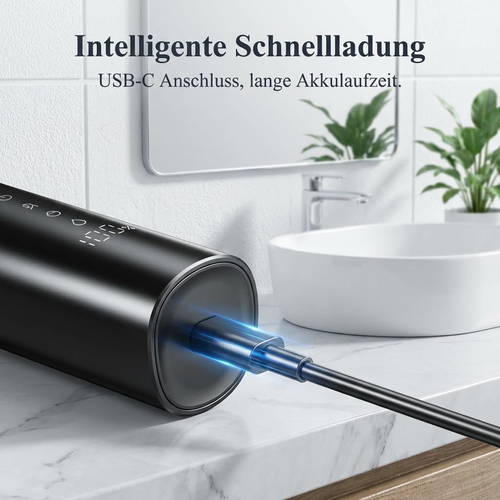 Beyerswerk EQ 8 Ultra Elektrorasierer 90 Minuten Akkulaufzeit Nass Und Trocken Rasur Mit Präzision Für Unterwegs Und Zuhause