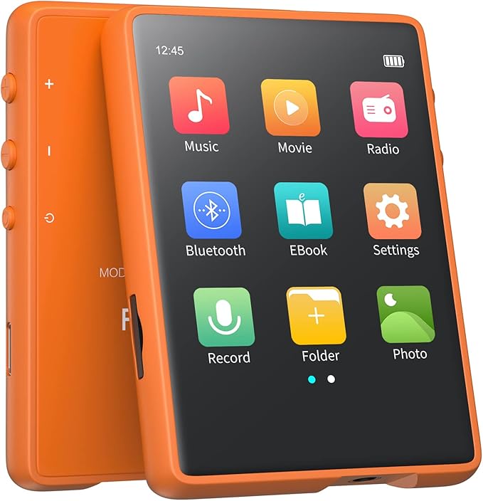 32GB MP3 Player Bluetooth 5.0 MECHEN 2.4'' Touchscreen Portable MP3