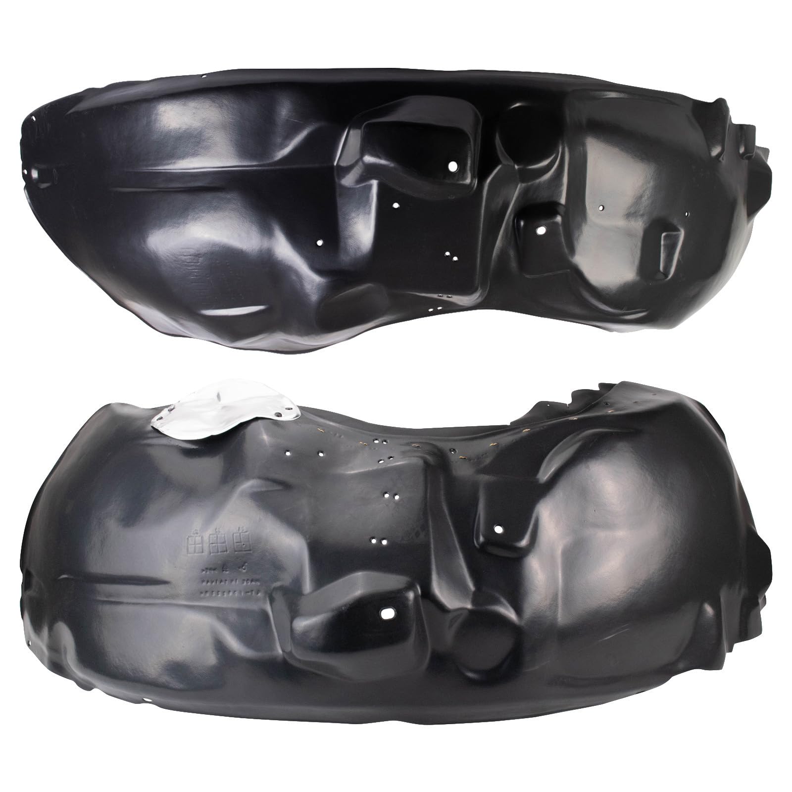 TRQ Front Inner Fender Liner Set | For 2011 Ford F-150 FO1248138 FO1249155