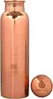 Borraccia In Rame Ayurvedica - 963,9 G, Design Anticato | Benefici Per La Salute - Foto 3