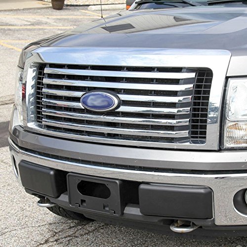 Pit66 2Pcs Front Bumper Guards Pads Inserts Caps Cover Compatible With Ford F-150 F150 2009-2014 Rh & Lh Both Right And Left Bar Guards #TOP5