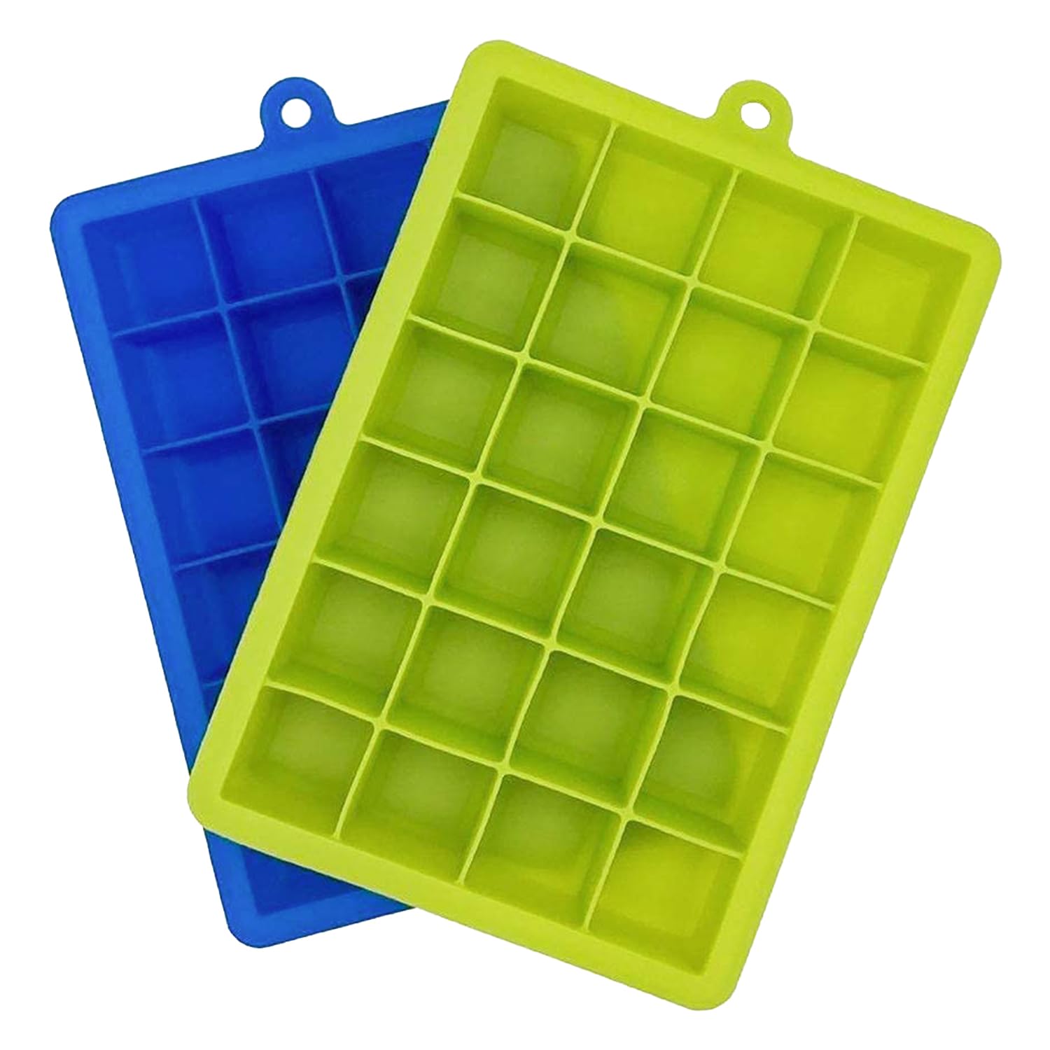 WOTERLY Silicone Ice Cube Trays - 24 Cavity Per Ice Cube Molds - Flexible Easy-Release Silicone - BPA Free - Dishwasher Safe for Cocktail, Freezer (Pack of 2) (B0CBFZ85MM) Amazon Price History, Amazon Price Tracker