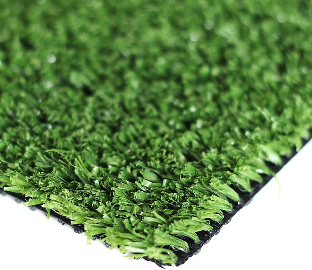 ATOOTFUSION 25 MM Artificial Turf Grass Outdoor, Synthetic Realistic Fake Grass with Drainage Holes, Pet Friendly Lawn Mat for Patio, Balcony, Backyard and Landscape Decoration (4X10 Feet)-image-45