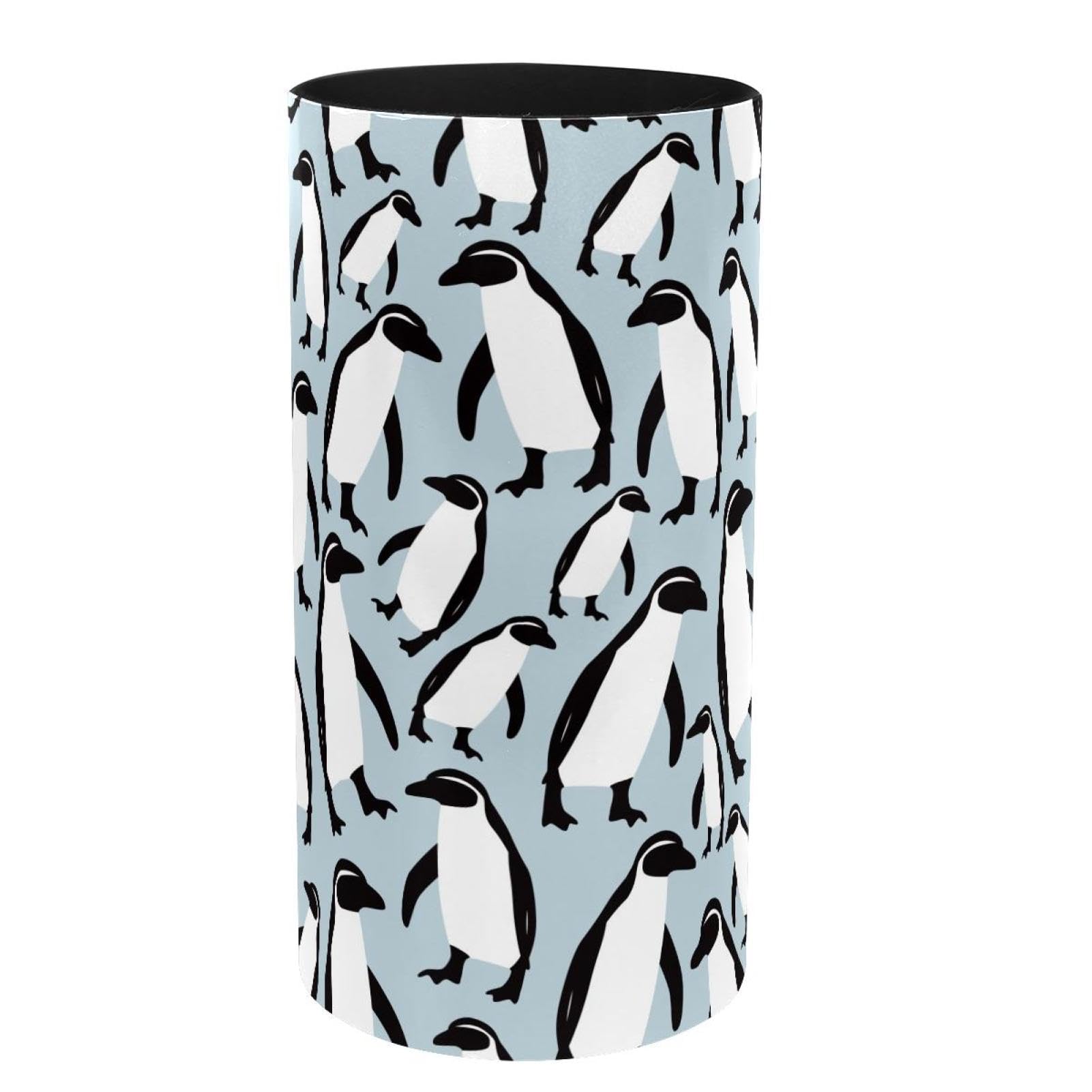 Boîte à musique et porte-stylos pingouin maman bébé, cadeau idéal pour la famille