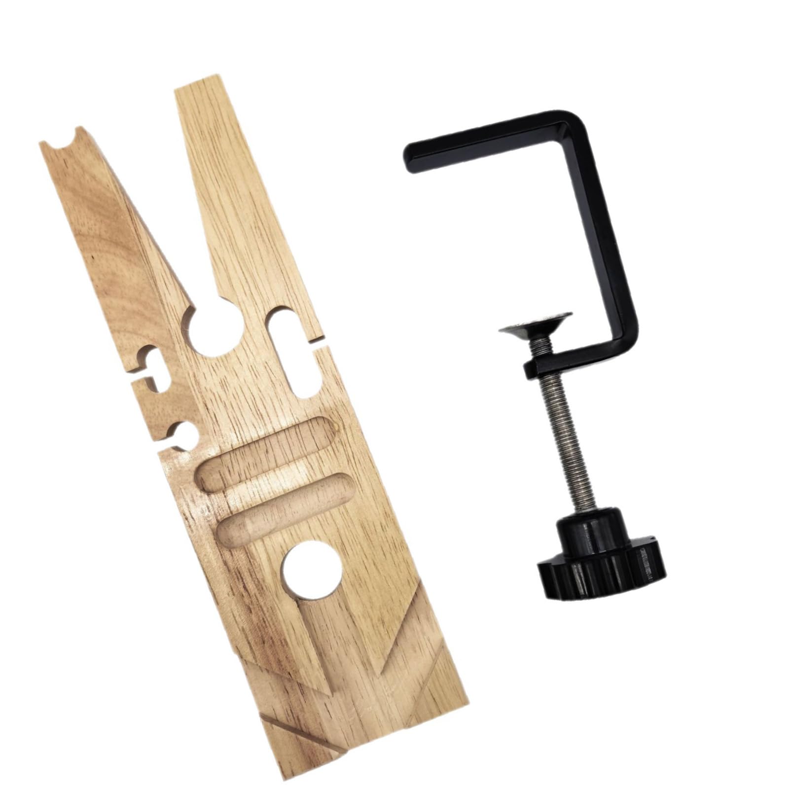 Round Edges Wood Clamps for Secure Woodworking Projects Lightweight and Sturdy Design Round Edges Wood Clamps for Secure Woodworking Projects