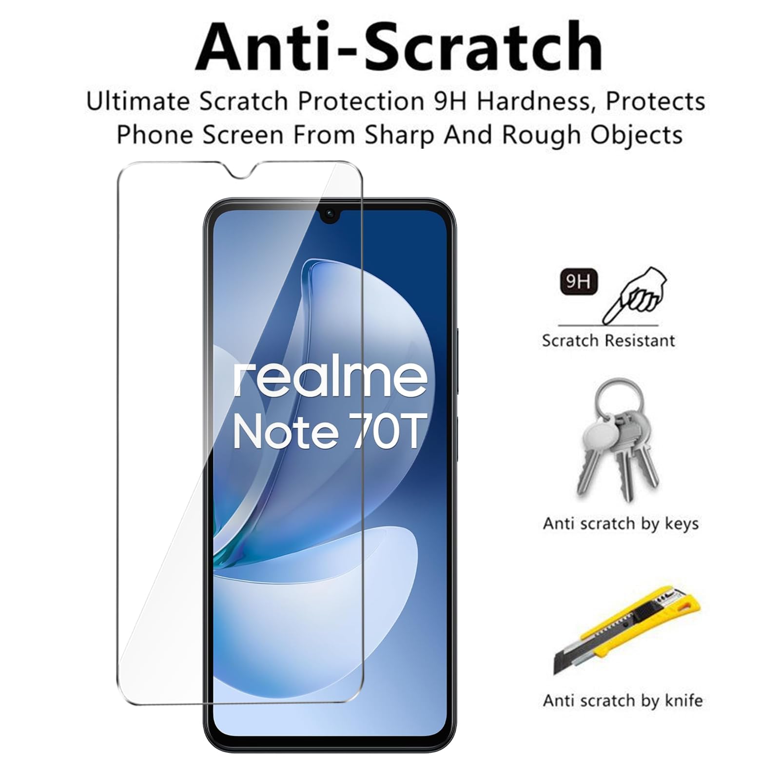 LYZXMY Case for Realme Note 70T 4G/Realme Note 70 4G (6.74 Inches