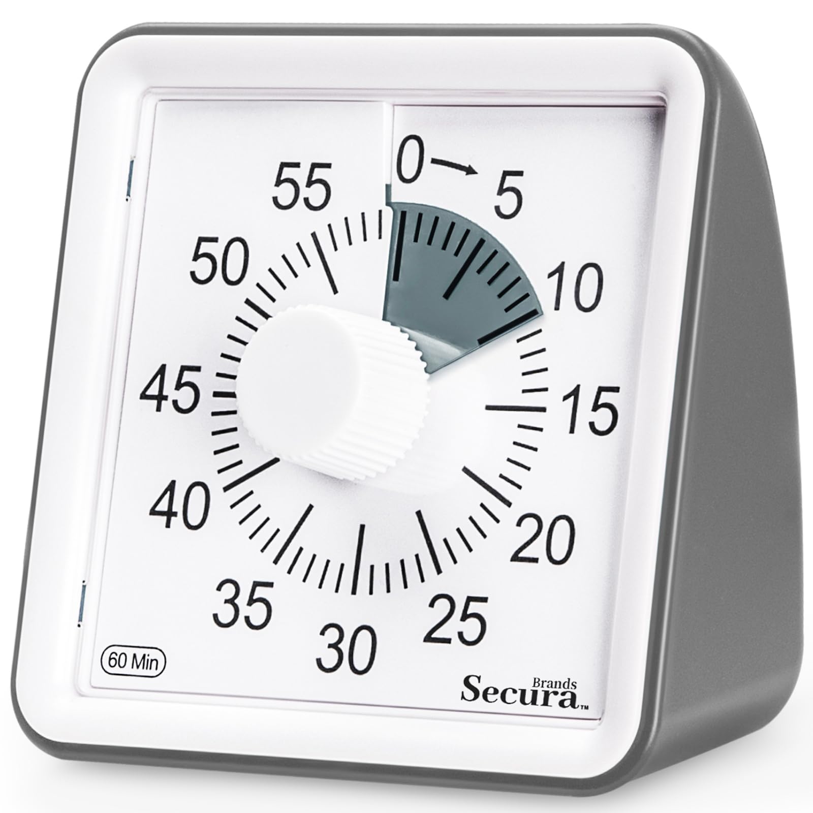 Minuteur visuel de 60 minutes, compte à rebours de gestion du temps