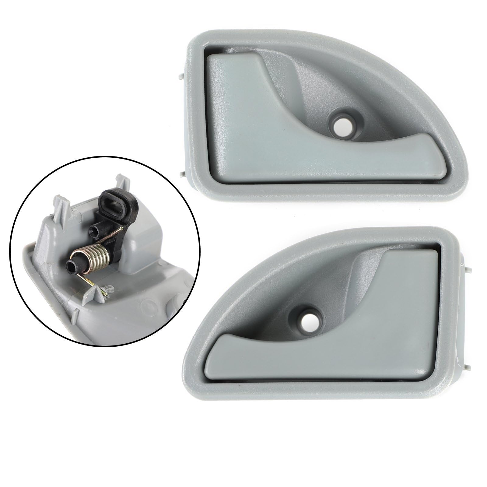 Poignée De Porte Intérieure Pour Twingo, Haute Résistance, Gris