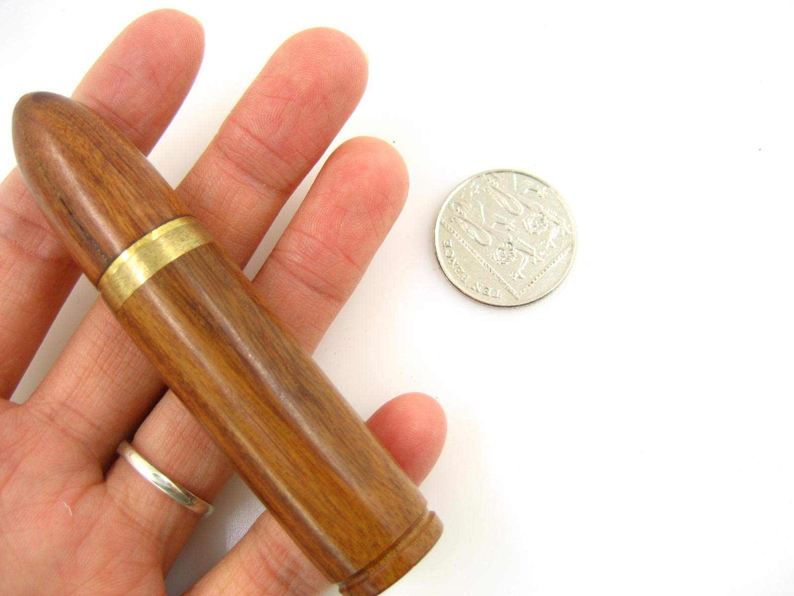 VOMONO Brown Fine Metal Sewing Needle Case Embroidery Mending Needle Holder Organizer