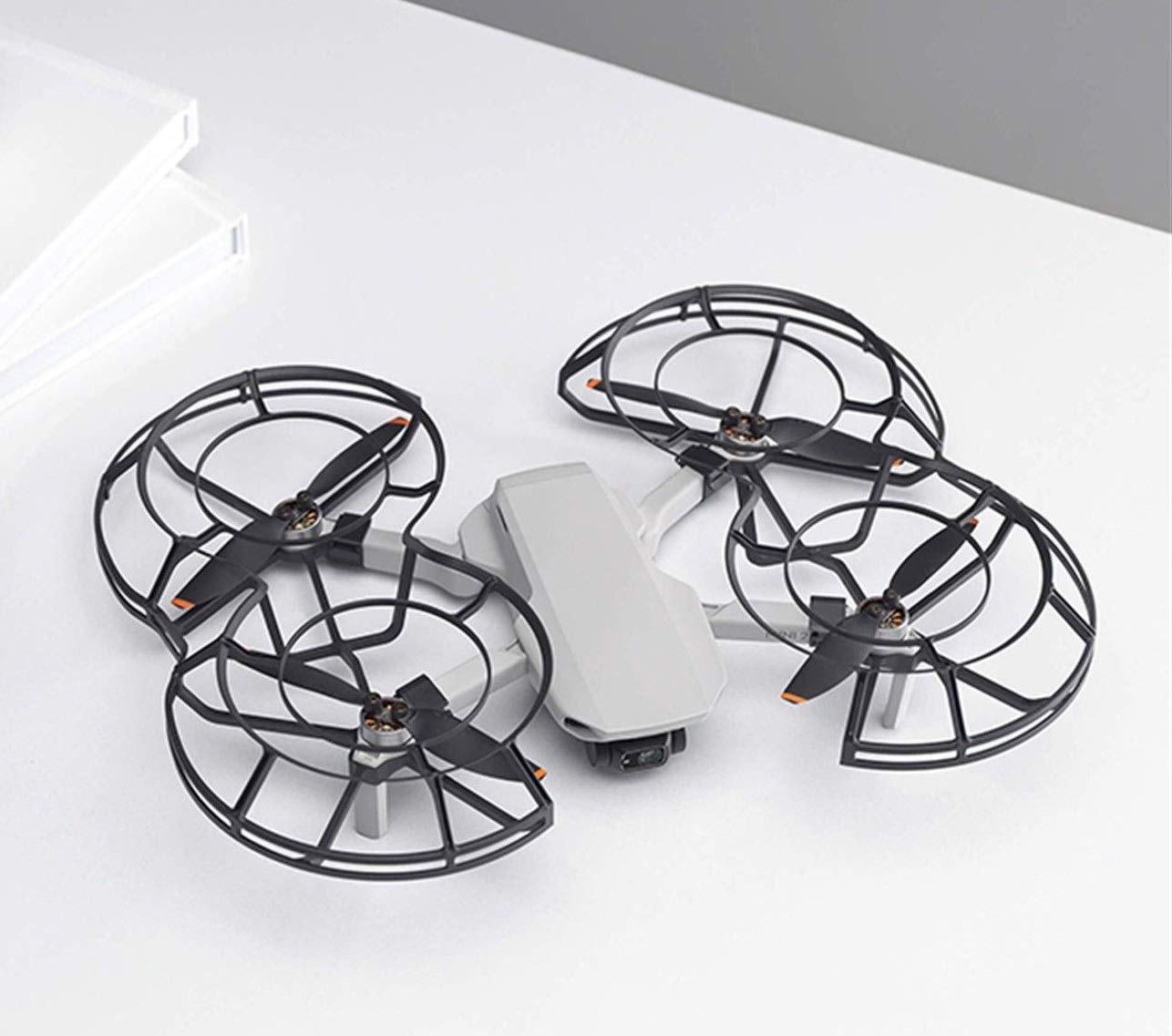 Osłona ochronna śmigła 360°, montowana na stałe, do DJI, Mavic, MINI, 2-ostrzowa osłona pierścienia zderzaka, antykolizyjna, do dronów