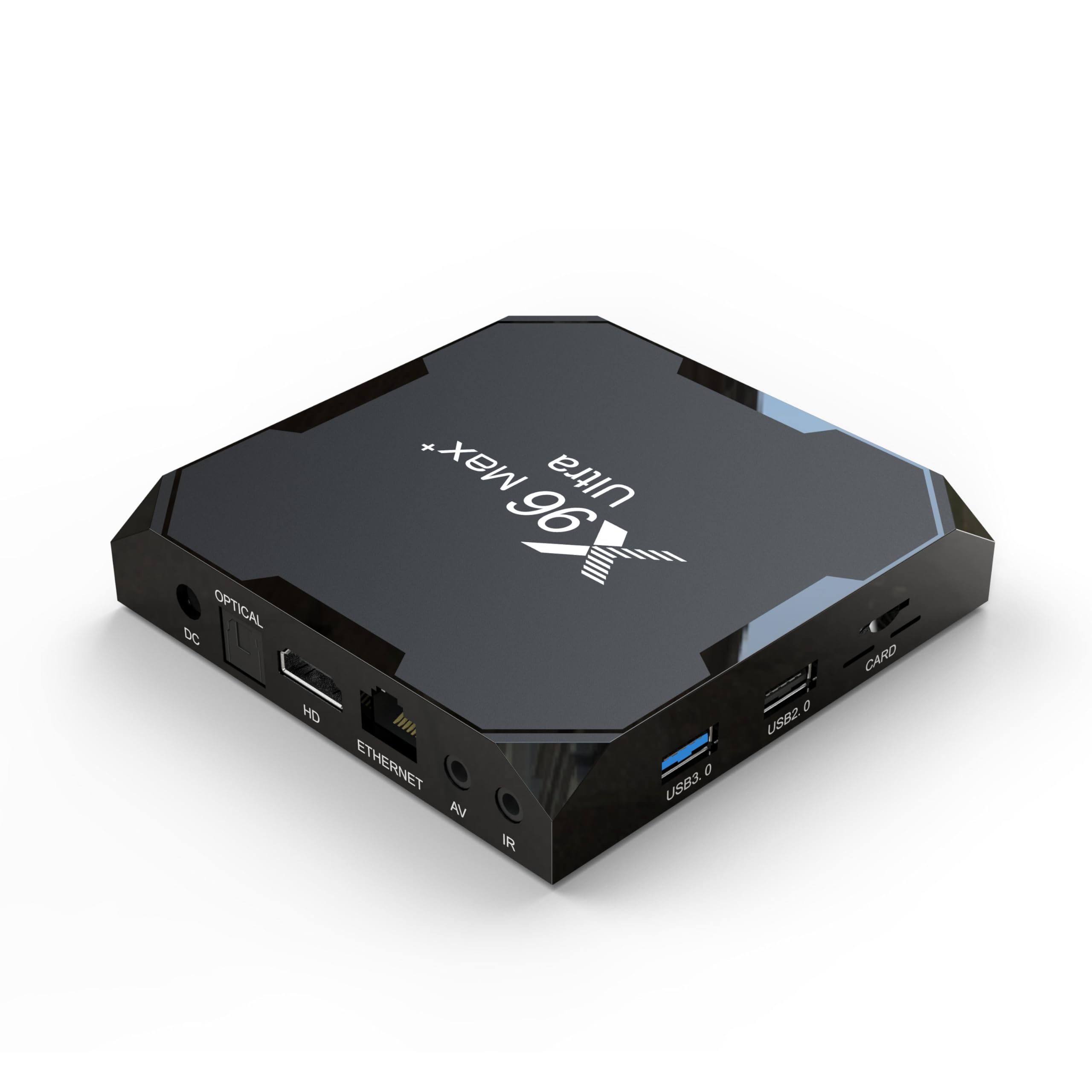 X96 Max+X4 Amlogic S905X4 Smart TV Box Android 11.0 4G RAM 64G ROM Media Player Dual WiFi 2.4GHz/5GHz BT4.1 8K 100M Smart TV Box