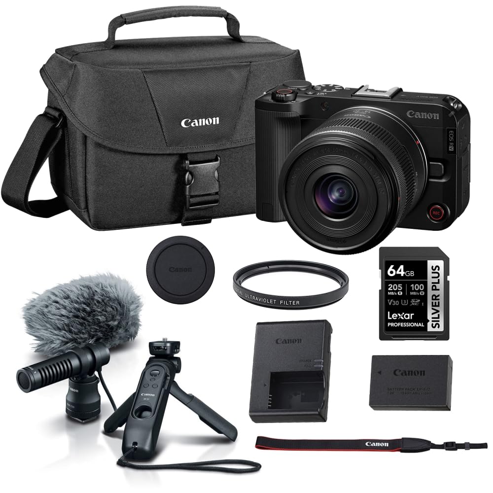 Canon EOS R50 V Video Creator Kit
