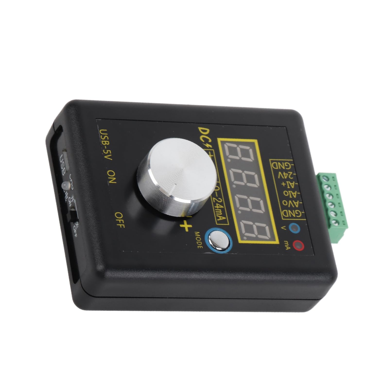 Generador de señal Garosa de voltaje analógico, salida de 12 V y 0 a 24 mA para taller 7