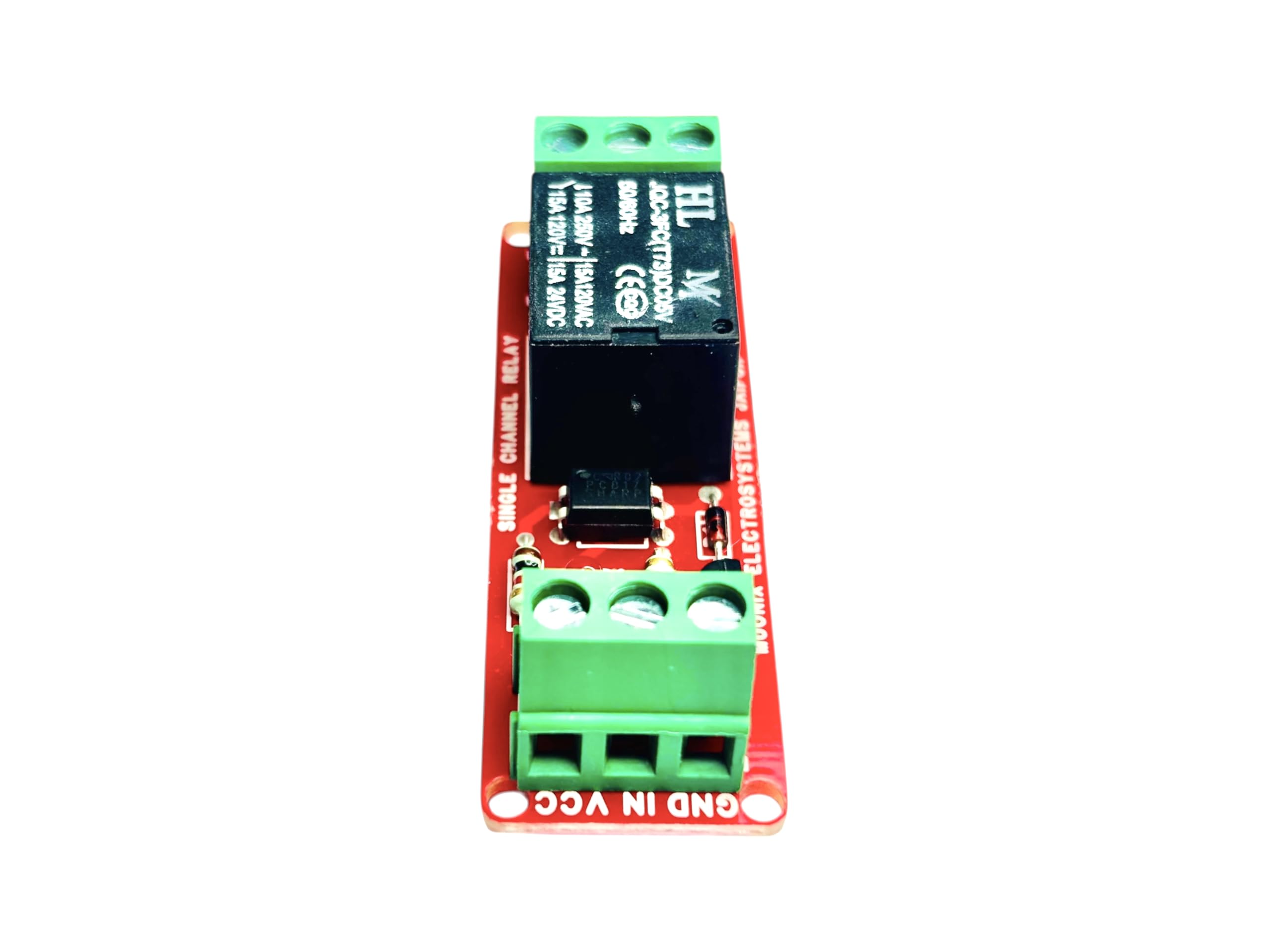 1 Channel Relay Module 5V 10A Lead-Free PCB Opto-Isolated Industrial Grade TH | Muonix Electrosystems LLP | Made in INDIA 1