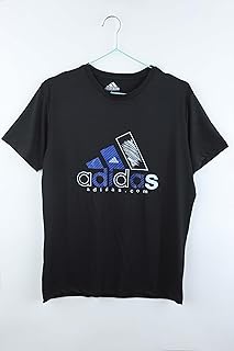 بلوزة رياضية مطرزة بنصف كم للرجال، مقاس لارج L، لون أسود بريميوم، تصميم واحد للحصول على أداء عالي من ام-ستور