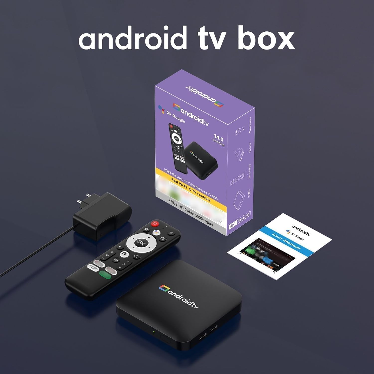 4K H96 Max Fire Android 14.0 TV Stick Streaming Box 64bit 8 GB 128 GB Amlogic iptv 100M Ethernet WiFi6 Dual-WiFi 2.4G5G 4K USB for Android TV Box boitier chromecast Amazon Google Remote Voice Control