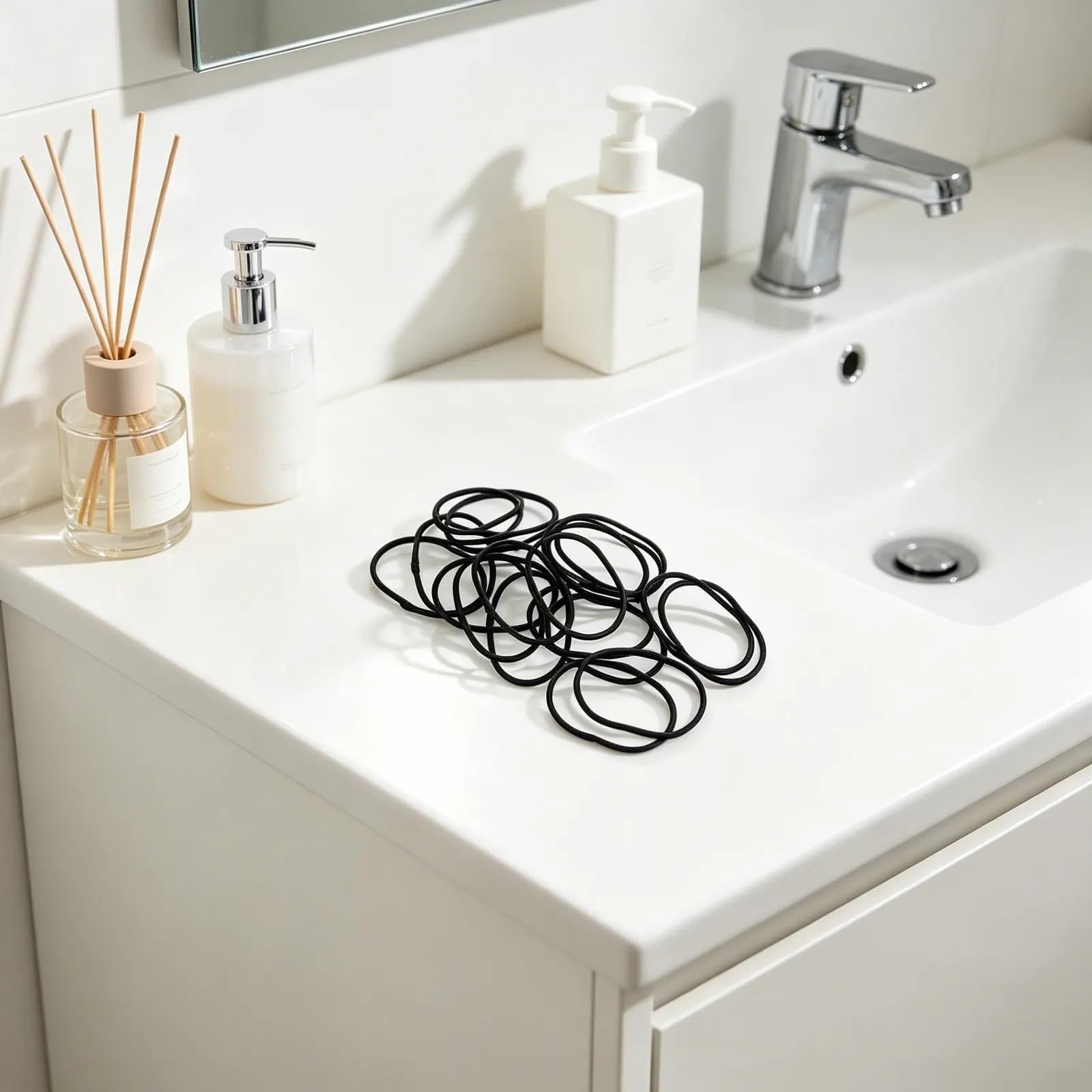 Anneaux Rideaux Douche Anneaux de Rideau Douche 24 pièces